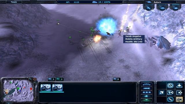 Ground Control 2 Operation Exodus. M 8 - Snow Drift. NSA campaign. HD. Hard difficulty смотреть онлайн