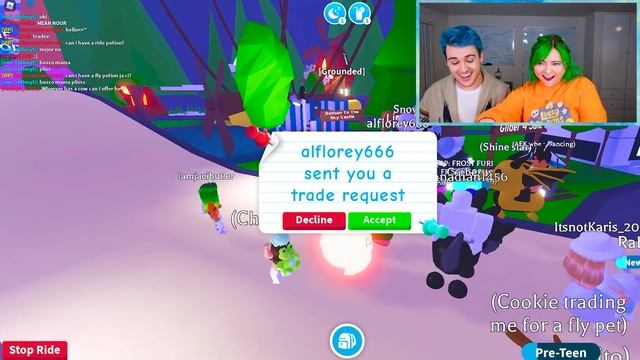 EXTREME *PAUSE CHALLENGE* On GIRLFRIEND For 24 Hours In Adopt Me *GONE TOO FAR* !! GF vs BF (Roblox смотреть онлайн