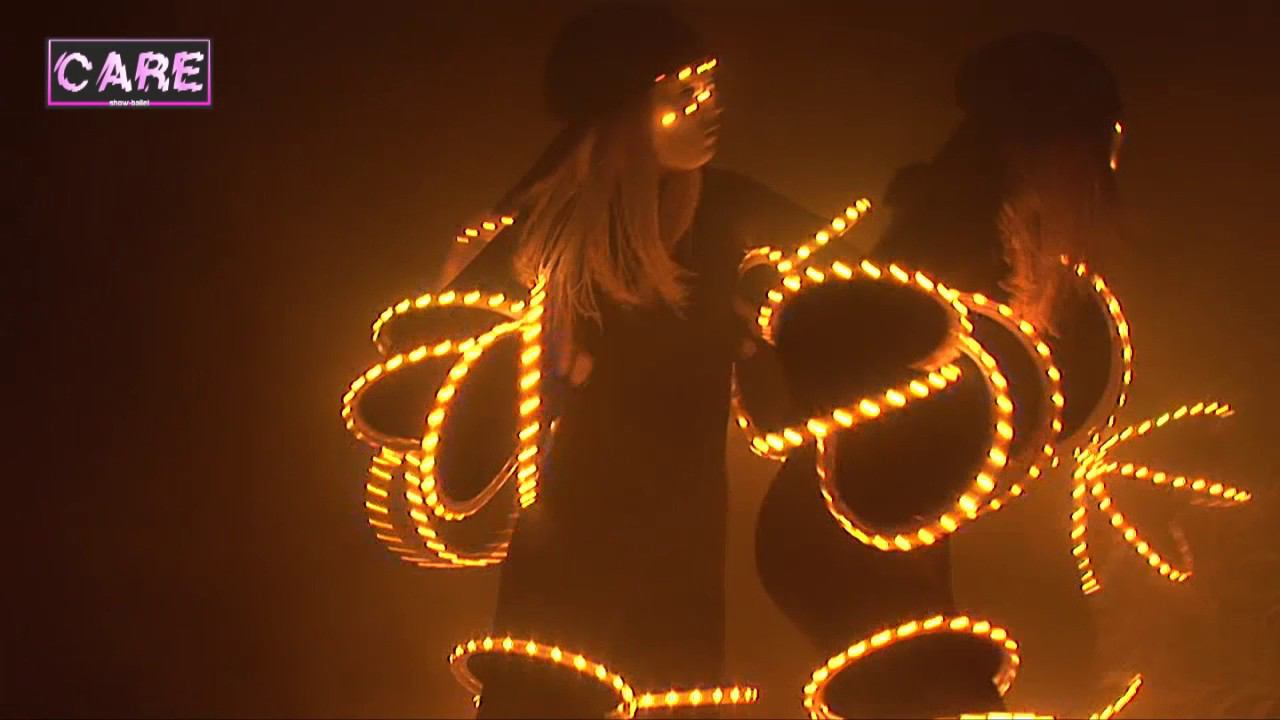 Светодиодный шоу-балет "Care" - танец АНДЕМАНИЯ смотреть онлайн