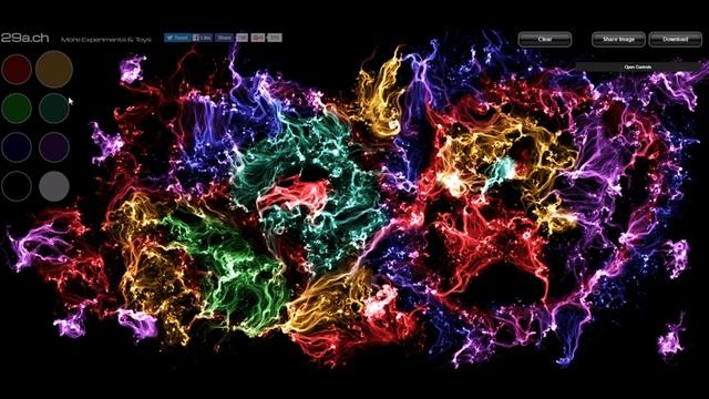 neon flames Неоновое пламя . Арт Вселенная в гугл хром!) смотреть онлайн