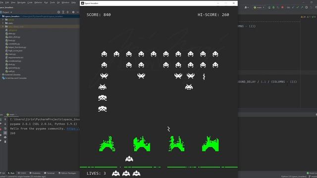 Space Invaders with Python смотреть онлайн