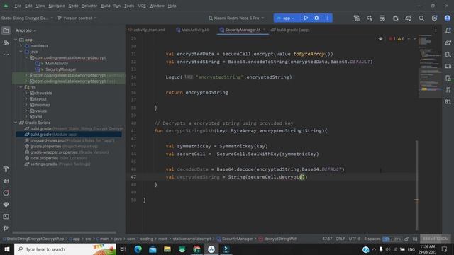 How to Secure API Key or String Using Library Android Studio Kotlin смотреть онлайн