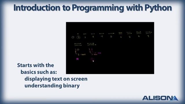 Introduction to Programming with Python- Alison Free Online Course Preview смотреть онлайн