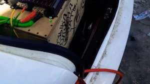 Протяжка силового (плюса)провода ПВ3-50 кв(Лада Приора )