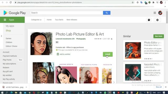 Applications photolab: Comment modifier votre photo avec l'appli photolab смотреть онлайн