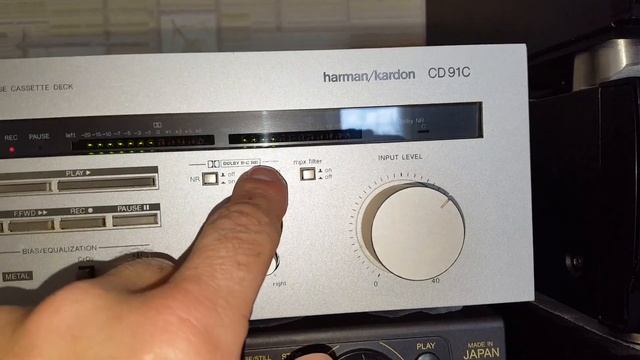 Harman Kardon CD-91C.Обзор кассетной деки. смотреть онлайн