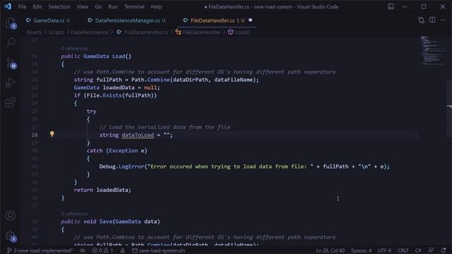 How to make a Save & Load System in Unity | 2022 смотреть онлайн