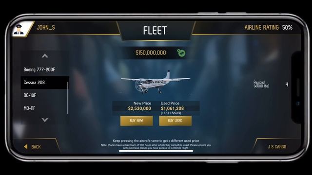 Infinite Passengers For Infinite Flight