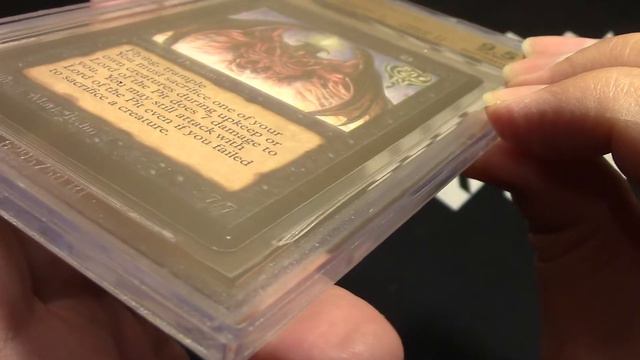 MTG Beta Lord of the Pit BGS 9.5 Up for auction! Are your ready to loose a creature? смотреть онлайн