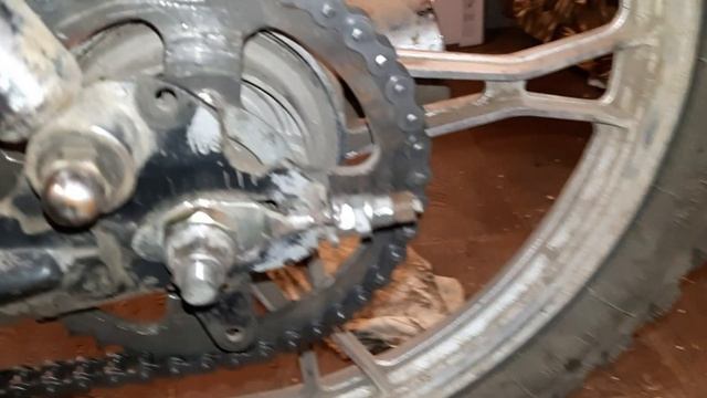 Как натянуть цепь мопед alfa delta мото смотреть онлайн