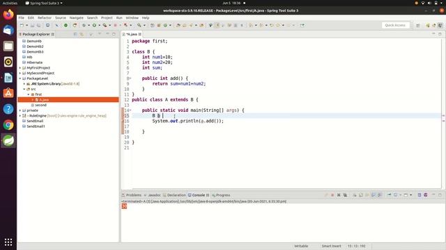 8.Access Modifier-package level private смотреть онлайн