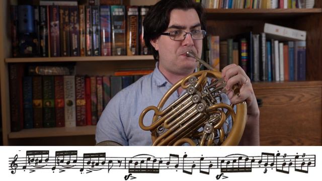 Henri Kling, Etude #5 from "40 Characteristic Etudes" | Scott Leger, Horn смотреть онлайн