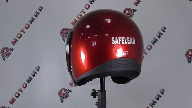 Шлем интеграл "Safelead" LX-121 бургунди смотреть онлайн