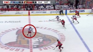 Выход из зоны и атака с ходу в хоккее