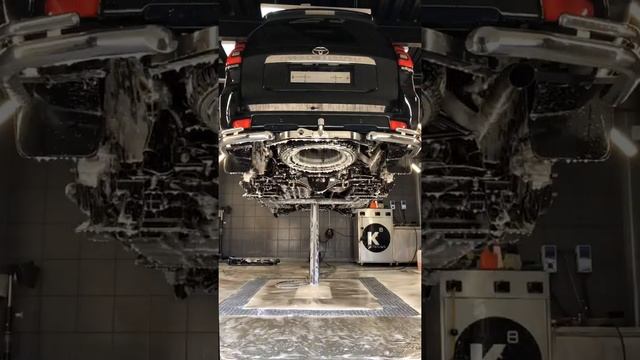 Химчистка подвески, арок, днища, моторного отсека снизу Toyota Land Cruiser Prado 150 смотреть онлайн