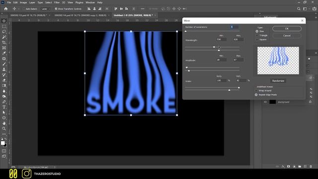 SMOKE MELTED TEXT EFFECT | PHOTOSHOP TUTORIAL 2021 смотреть онлайн