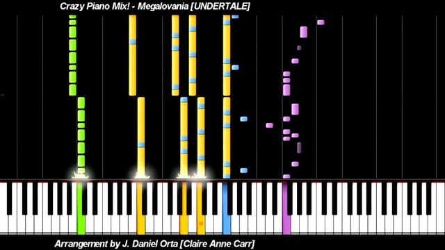 Crazy Piano Mix! MEGALOVANIA [Undertale] смотреть онлайн