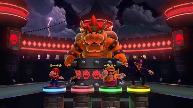 Mario Party 10 - Bowser Party Mode - Chaos Castle (Master Difficulty/Team Bowser) смотреть онлайн
