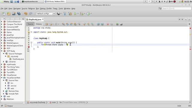 Java:Thread State enum смотреть онлайн