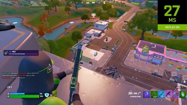 Fortnite: Zero Build 4K Gameplay - The Lowest System Latency with NVIDIA Reflex смотреть онлайн