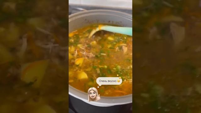 кастрюля Happycall Onde Pearl 24см, идеальна для первых блюд ? #суп #вкусно #первоеблюдо