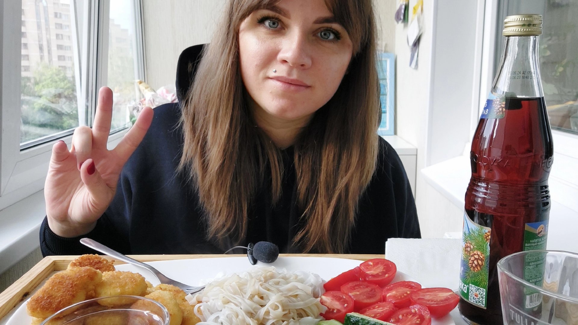 Мукбанг наггетсы , стеклянная лапша, овощи, под ваши ИСТОРИИ #мукбанг #фудблогер смотреть онлайн