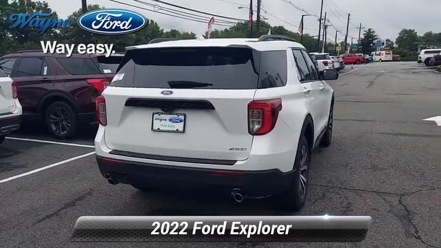 New 2022 Ford Explorer ST-Line, Wayne, NJ 22T-399 смотреть онлайн