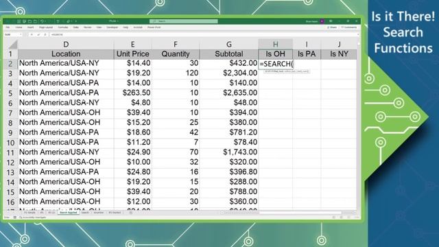 Is it there?! Search Functions in Excel смотреть онлайн