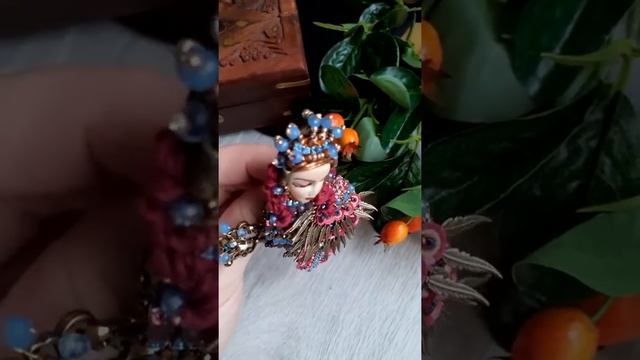 Брошь птица Сирин. смотреть онлайн