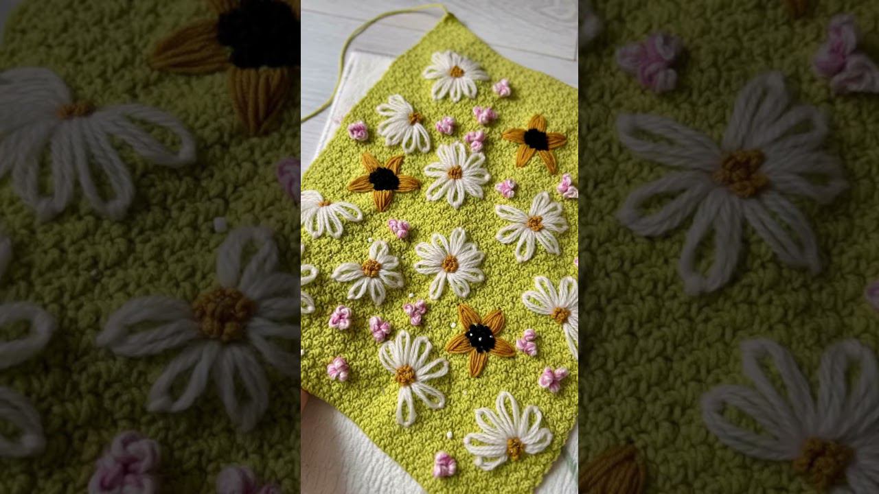 Шоппер ручная работа.Пиши для заказа - ВК или ТГ @albinaryabkostudio #шоппер #вышивка #ручнаявышивка смотреть онлайн