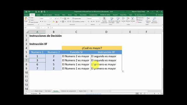 68 Instruccion IIF en VBA смотреть онлайн