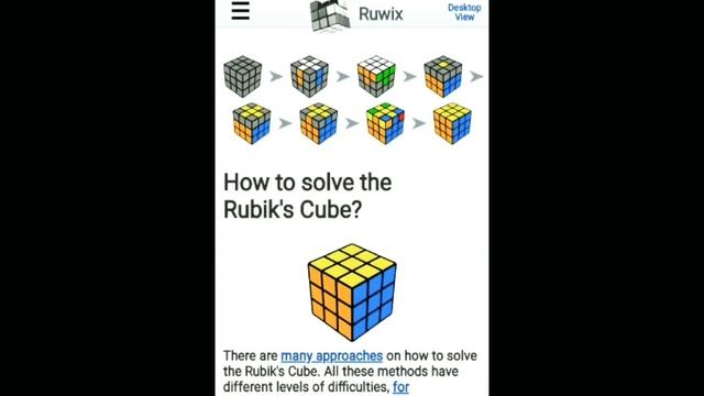 guide to play rubix cube with amazing website | yooo guys смотреть онлайн