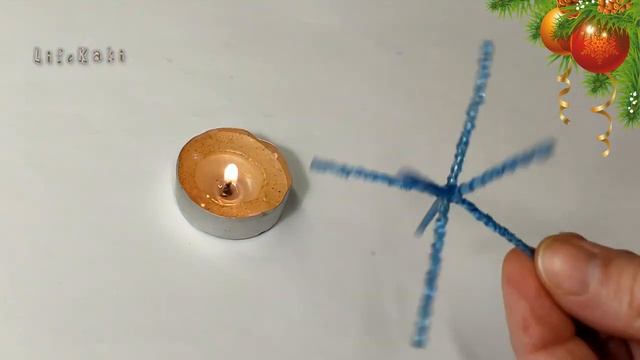 Christmas decoration ideas - Snowflake from plastic bottles - DIY Christmas decoration / #snowflake смотреть онлайн