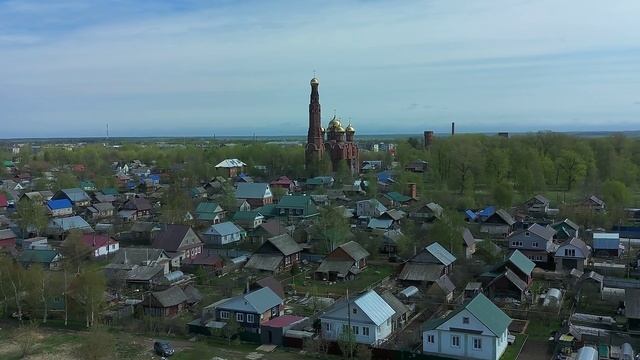 Вичуга. Воскресенская церковь. смотреть онлайн