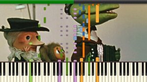 Голубой вагон (В. Шаинский) - Synthesia