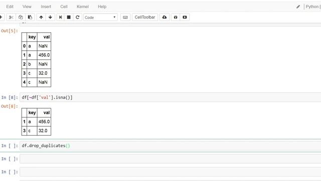 Pandas dropna - How to Find Missing Data смотреть онлайн