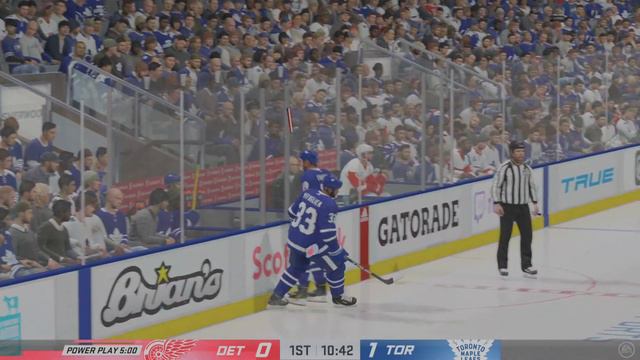 Byfuglien Gets Tossed (Game Misconduct Penalty) And Hughes Does The Splits смотреть онлайн