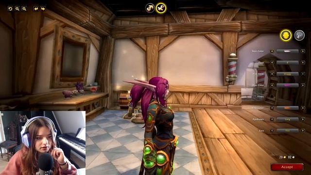 [ASMR] WoW Shadowlands Pre-Patch - Night Elf Character Customization (Whispering & Clicking) смотреть онлайн