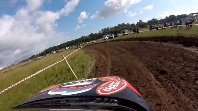 Ралли-спринт "Безумный букс". 2 этап. Дмитрий Ларин - ВАЗ-2112 смотреть онлайн