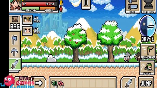 ultra pixel survive winter coming | Walkthrough CrazyGames смотреть онлайн