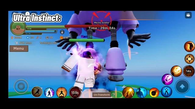 How To Solo Mecha Soldier In Under 60 Seconds! | Dragon Blox Roblox смотреть онлайн