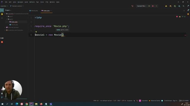 OOP PHP Types Doc block смотреть онлайн