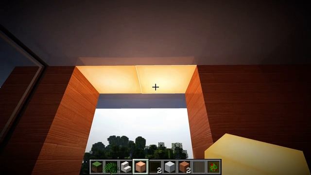 Minecraft постройка дом стиль хайтек #1 смотреть онлайн