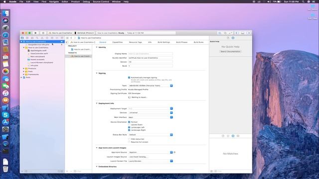How To Use Firebase Crashlytics In Swift смотреть онлайн