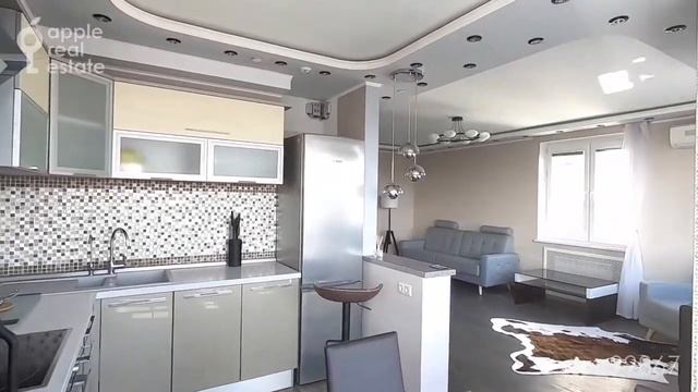 Квартира с видом: 71 кв.м в аренду. 2 комнаты. ЖК Дом на Беговой смотреть онлайн
