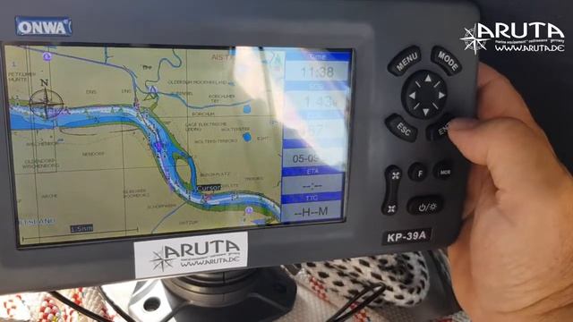 Live Navigation Mit AIS Transponder Chartplotter Kartenplotter Combo ONWA KP-39A Www Aruta De