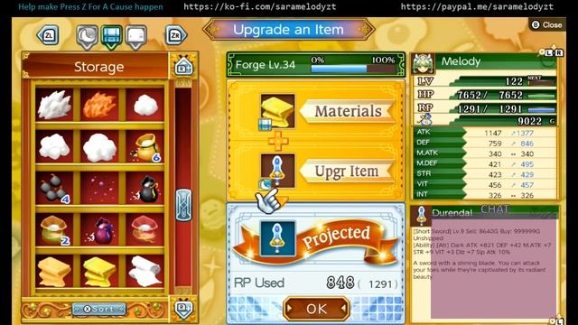 Memories (ARC 3 TRIGGER) - Rune Factory 4 Special (HELL MODE) HIGHLIGHT - SaraMelodyZT смотреть онлайн