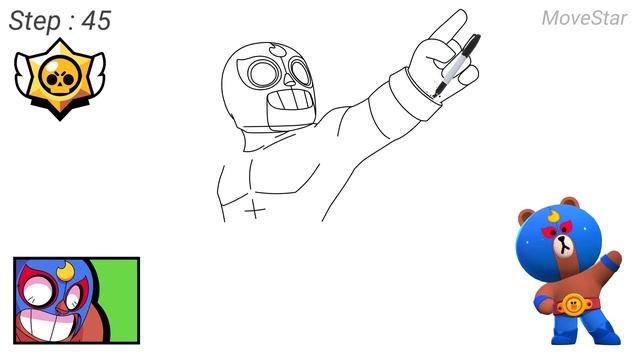 How To Draw EL PRIMO (Remodel) With All 28 Voice Lines | Brawl Stars смотреть онлайн