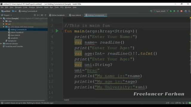 Adding comments|part-7 |Android app development free course bangla tutorial 2019৷freelancer farhan смотреть онлайн