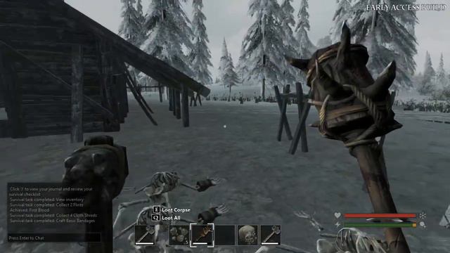 Forest giants, bears & the new hunger mechanism! | Let's play Savage Lands (S2 Ep 7) смотреть онлайн